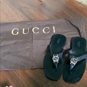Gucci black sandal